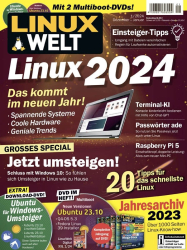 : LinuxWelt Magazin Nr 01 Dezember 2023/Januar 2024