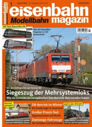 :  Eisenbahn Modellbahn Magazin Januar No 01 2024