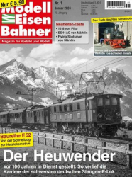 :  Modelleisenbahner Magazin Januar No 01 2024