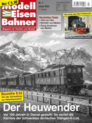 : Modelleisenbahner Magazin Januar No 01 2024
