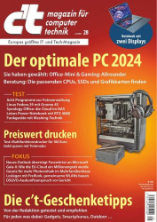 : c't Magazin für Computertechnik No 28 vom 02  Dezember 2023
