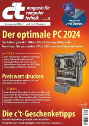 :  ct Magazin für Computertechnik No 28 vom 02 Dezember 2023
