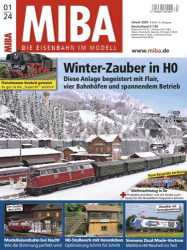 : Miba Die Eisenbahn im Modell November No 01 Januar 2024
