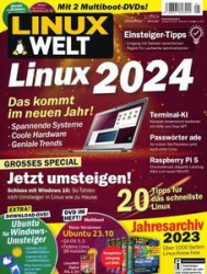 :  LinuxWelt Magazin Januar No 01 2024