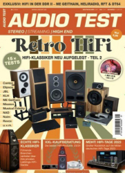 :  Audio Test Magazin Januar No 01 2024