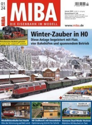 :  Miba Die Eisenbahn im Modell Magazin Januar No 01 2024