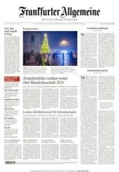 :  Frankfurter Allgemeine Zeitung vom 22 Dezember 2023