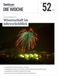 : Spektrum der Wissenschaft Die Woche Magazin No 52 2023
