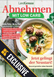 :  LandGenuss EXCLUSIVE Magazin (Abnehmen Mit Low Carb) 2024