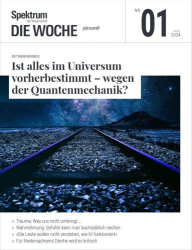: Spektrum der Wissenschaft Die Woche No 01 2024

