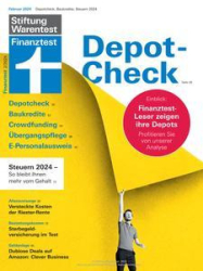 :  Stiftung Warentest Finanztest Magazin Februar No 02 2024
