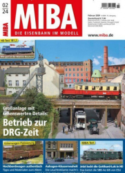 :  Miba Die Eisenbahn im Modell Magazin Februar No 02 2024