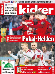 : Kicker Sportmagazin No 11 vom 01  Februar 2024
