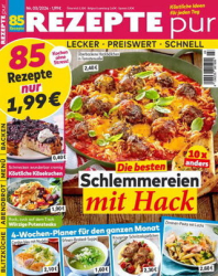 :  Rezepte pur Magazin März No 03 2024