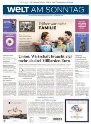 :  Die Welt am Sonntag vom 25 Februar 2024