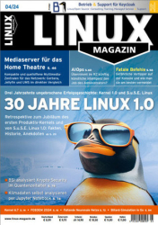 :  Linux Magazin März No 04 2024
