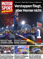 : Motorsport aktuell Magazin No 13 vom 06  März 2024
