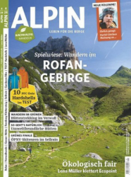 :  Alpin Das Bergmagazin April No 04 2024