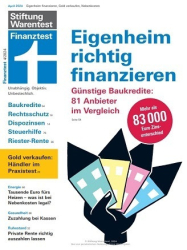 : Stiftung Warentest Finanztest - April 2024
