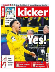 :  Kicker Sportmagazin No 23 vom 14 März 2024