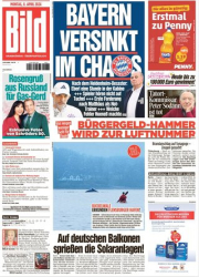 :  Bild Zeitung vom 08 April 2024