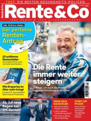 : Rente und Co Magazin April No 03 2024
