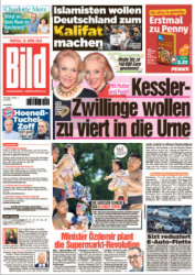 : Bild Zeitung - 29. April 2024