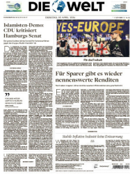 : Die Welt - 30. April 2024