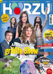 : Hörzu Fernsehzeitschrift No 19 vom 04  Mai 2024
