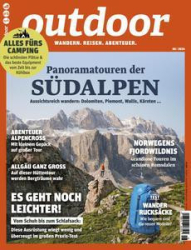 :  Outdoor Wandermagazin (Reisen Wandern Abenteuer) Juni No 06 2024