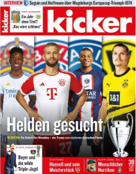 : Kicker Sportmagazin No 38 vom 06  Mai 2024
