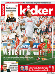 : Kicker Sportmagazin No 40 vom 13. Mai 2024