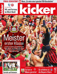 : Kicker Sportmagazin No 42 vom 21  Mai 2024
