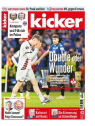 : Kicker Sportmagazin Nr. 43 vom 23. Mai 2024
