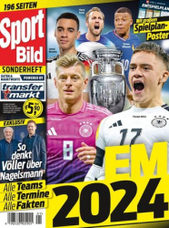 :  Sport Bild Magazin Sonderheft Mai EM 2024