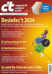 : ct Magazin für Computertechnik Nr 13 vom 31. Mai 2024