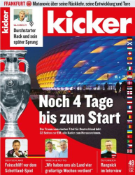 : Kicker Sportmagazin No 48 vom 10  Juni 2024

