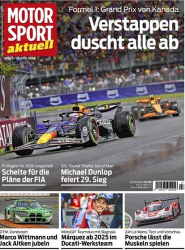 : Motorsport aktuell Magazin No 27 vom 12  Juni 2024
