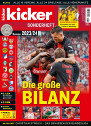 :  Kicker Magazin Sonderheft (Die große Bilianz) 2024