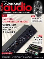 :  Professional Audio Magazin Juni 2024