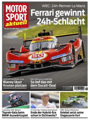 :  Motorsport aktuell Magazin No 28 vom 19 Juni 2024