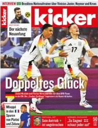 : Kicker Sportmagazin No 50 vom 17  Juni 2024
