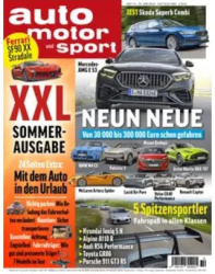 :  Auto Motor und Sport Magazin No 14 vom 20 Juni 2024