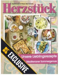 :  Herzstück EXCLUSIVE Magazin (Unsere Lieblingsrezepte) Juni 2024