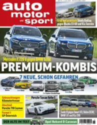 :  Auto Motor und Sport Magazin No 15 vom 04 Juli 2024