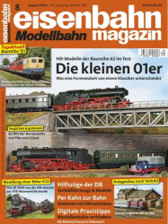 : Eisenbahn Modellbahn Magazin August No 08 2024
