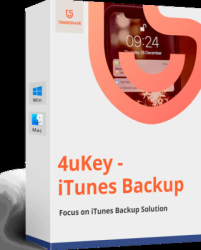 : Tenorshare 4uKey iTunes Backup 5.2.31.1
