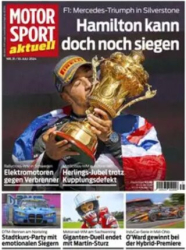 :  Motorsport aktuell Magazin No 31 vom 10 Juli 2024