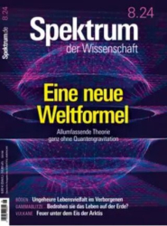:  Spektrum der Wissenschaft Magazin August No 08 2024