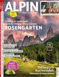 :  Alpin Das Bergmagazin August No 08 2024